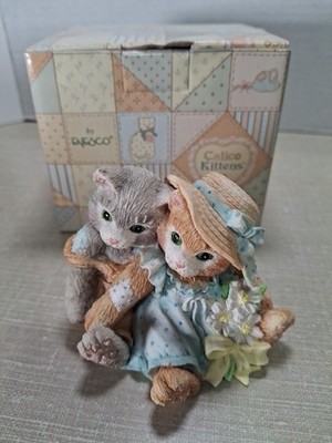 Enesco Calico Kittens “Friendship Is A Warm, Close Feeling” | eBay