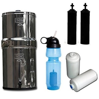 Travel Berkey (w/ 2 BB9-2 inc)  w/ PF-2 & Sport Bottle