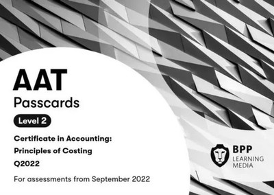 AAT Principles of Costing | Passcards | Bpp Learning Media | Englisch | Buch