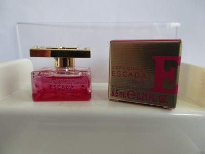 Escada Especially Elixir 6,5ml Eau de Parfum Intense Miniatur & Box