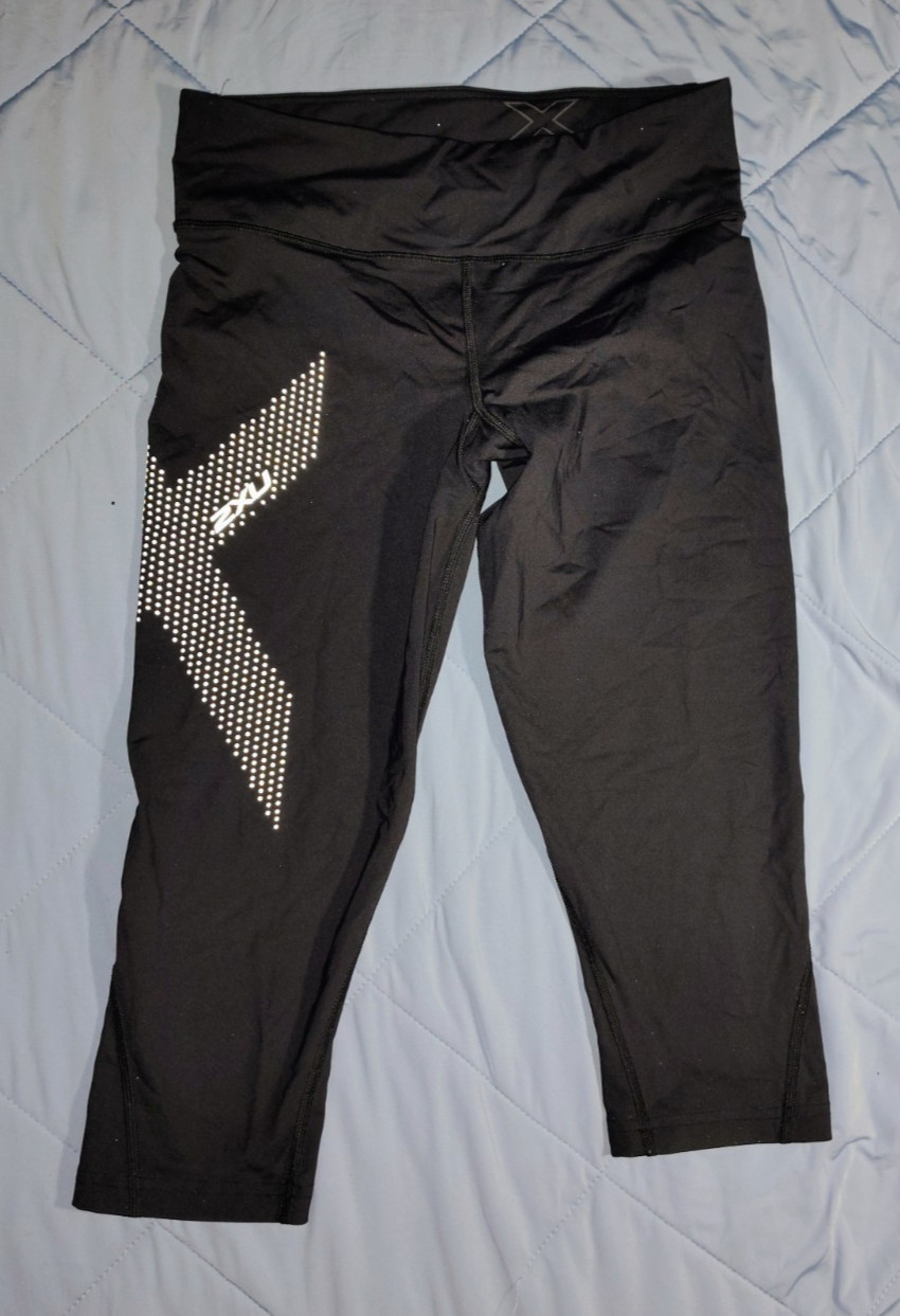 2XU Compression Women’s Mid-Rise Capris Tights  ready out out run excuses
