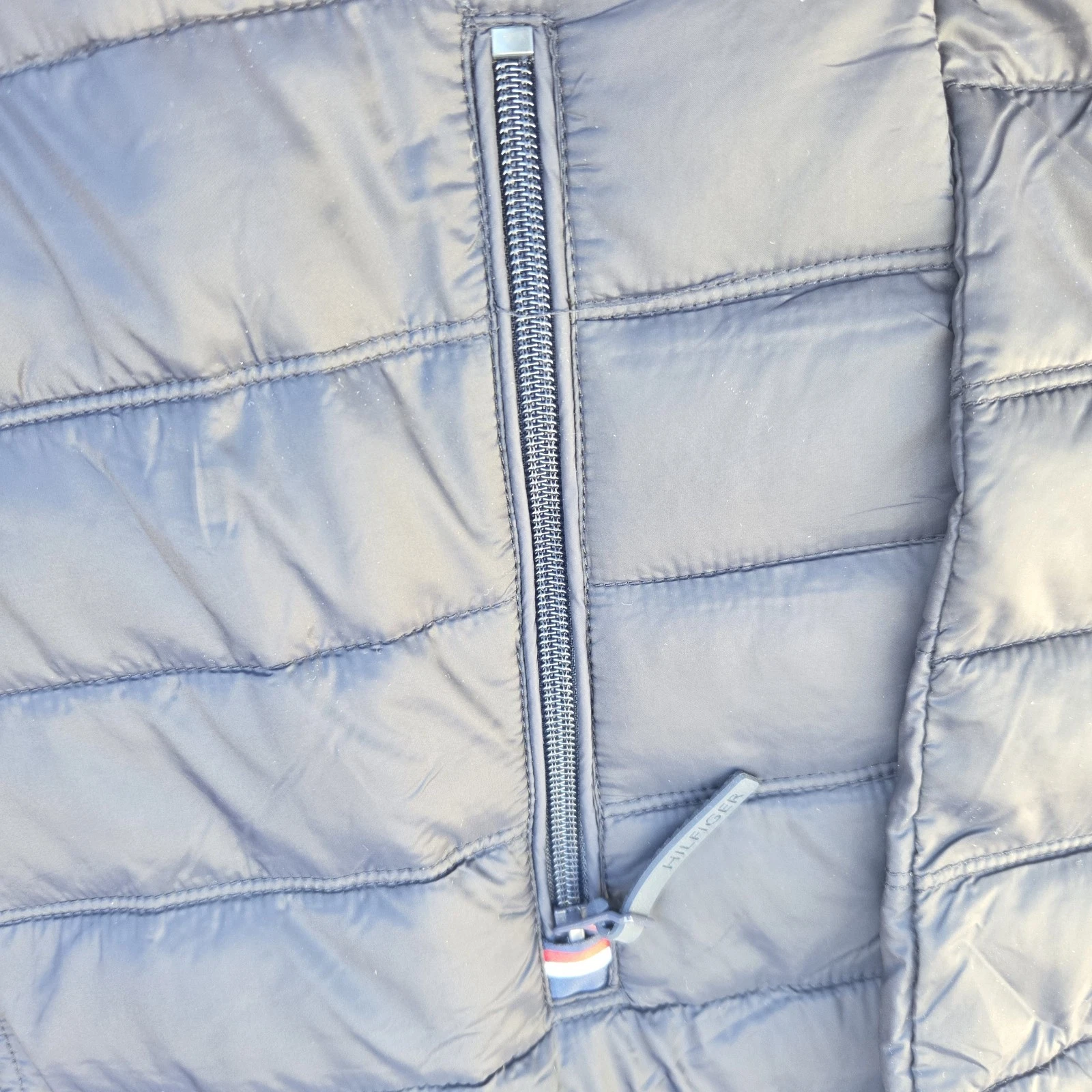 Tommy Hilfiger Ultra Loft Lightweight Puffer Jacket Mens X-Small Midnight NEW image 6