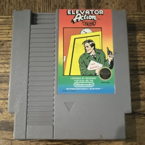 Taito Elevator Action Nintendo NES Game Cartridge NTSC-U/C US/Canada