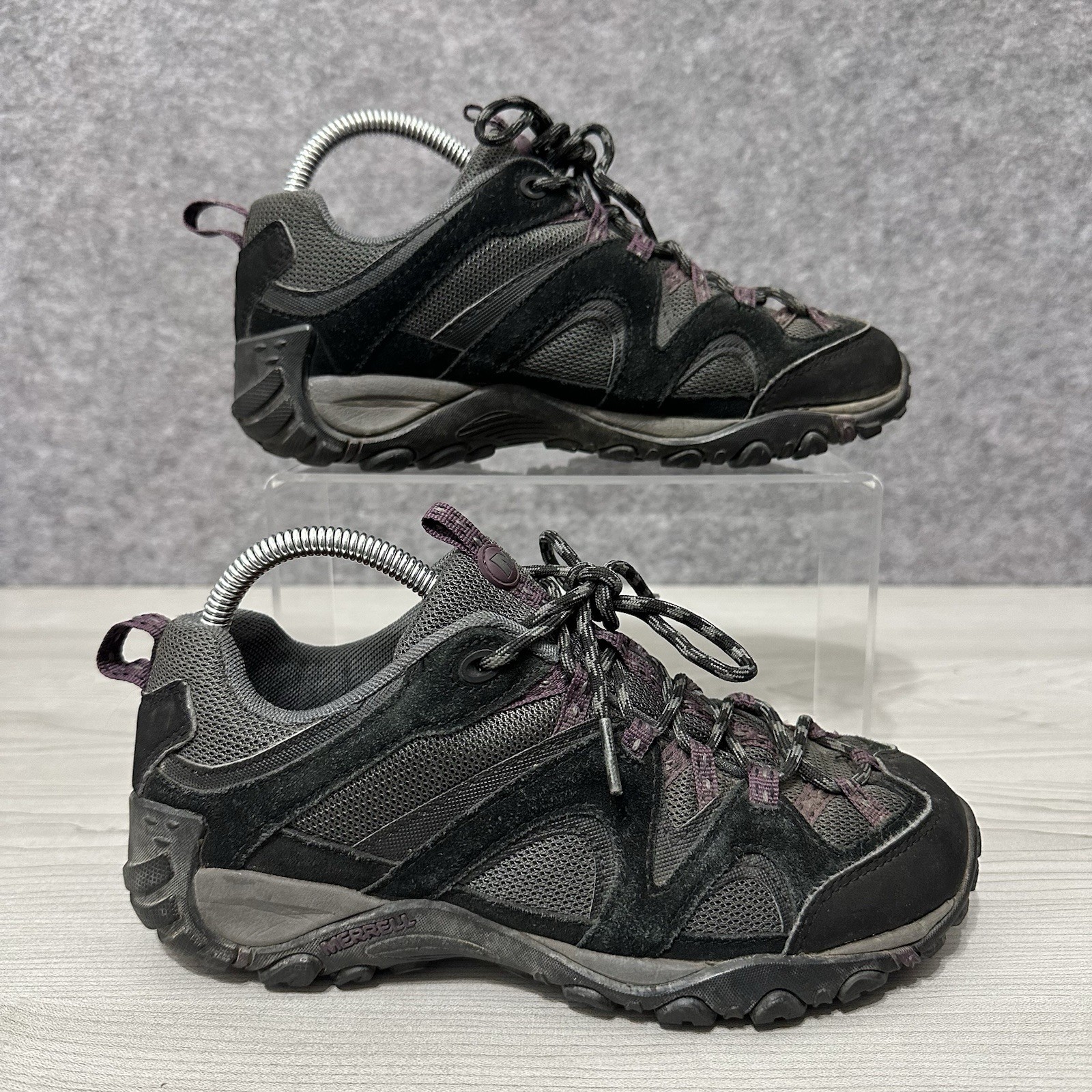 Scarpe da ginnastica donna Merrell Damson Siren sportive nere trail escursionismo misura 7 5