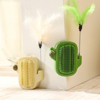 Cats Itching Device Hair Brushing Device Cactus Cat Scratch Board, Brushing Tool
