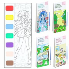 4pcs Paint with Water Coloring Books for Kids, Watercolor paper dra... Fast Ship