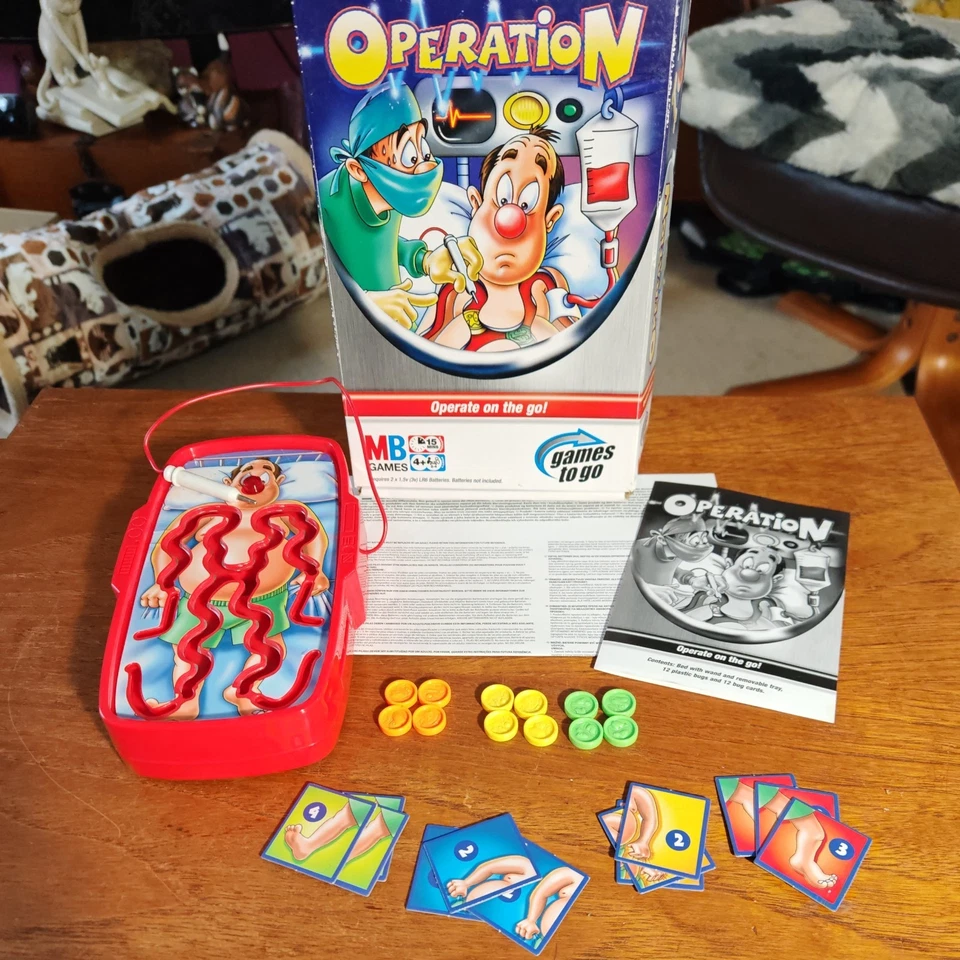 Operation Game - Games To Go by MB 2005 - Travel Version (4yrs+) ~ Complete - Image 2 of 4