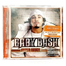 Baby Bash [PA] by Super Saucy CD **CRACKED CASE** New Factory Sealed