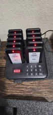 Restaurant Wireless Guest Paging System 10 Beepers Queuing Calling Pager Food