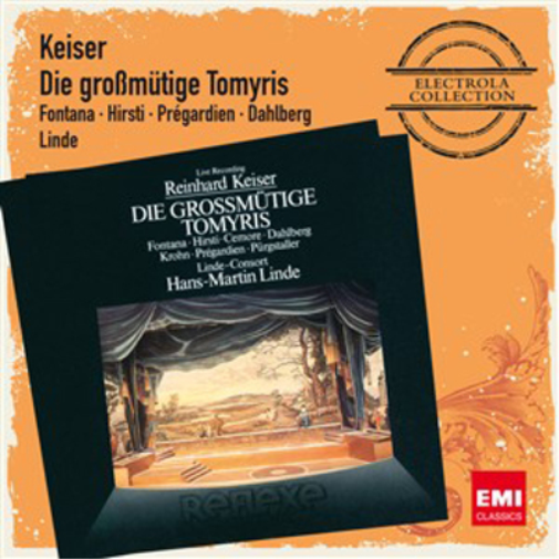 Rheinhard Keiser Keiser: Die Großmütige Tomyris (CD) Album