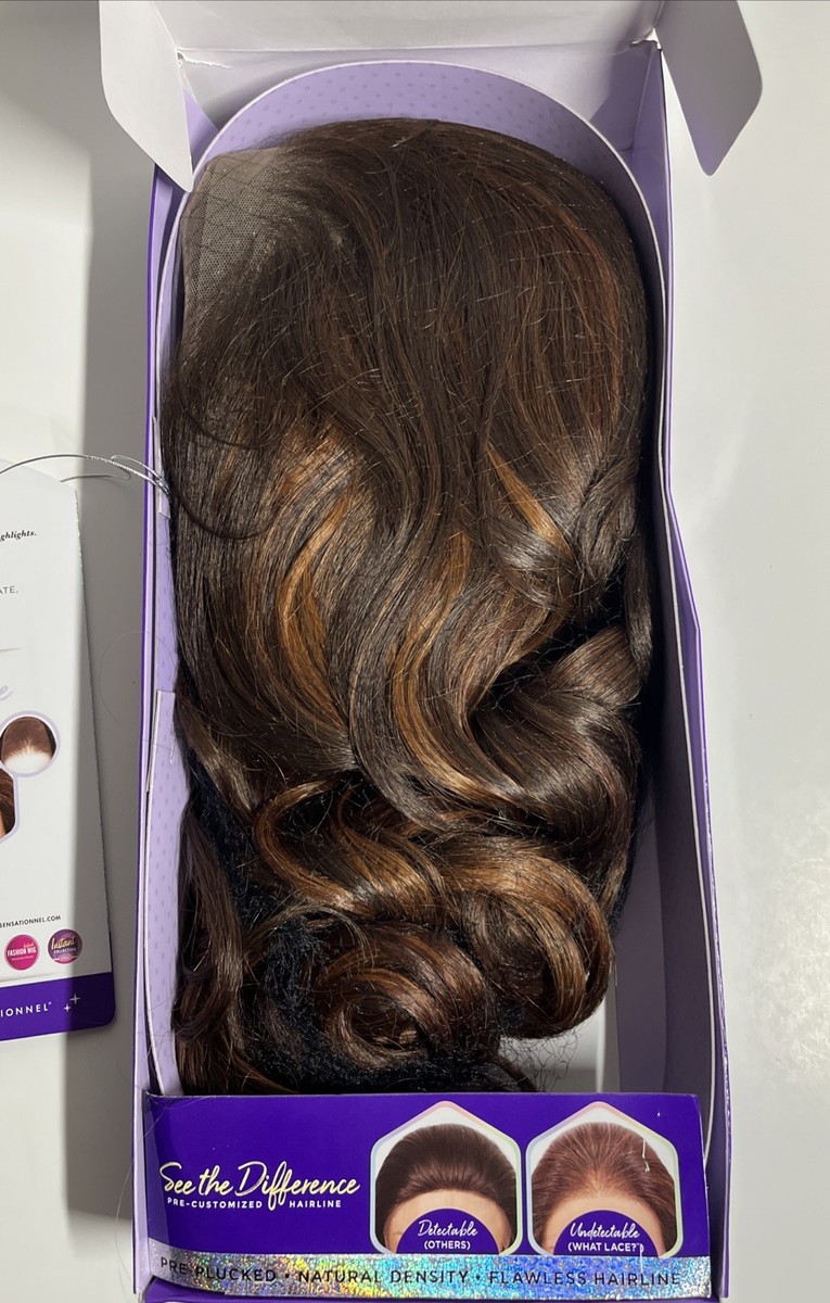 Sensationnel Cloud 9 Swiss Lace Wig (What Lace?) SOLANA Flamboyage  Chocolate B2 | eBay
