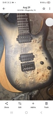 Schecter Reaper-6 Satin Charcoal Burst Electric Guitar
