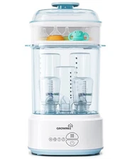 Bottle Sterilizer and Dryer, Compact Electric Steam Baby Bottle Sterilizer