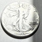 1942 Liberty Walking Half Dollar Philadelphia 90% Silver 12.5g 30mm