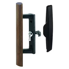 Primeline Tools C 1095 Patio Door Handle Set, Dull