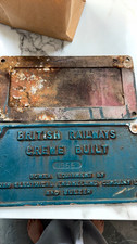 British Rail (1948-1997) Crewe Built Metal Locomotive Builder&rsquo;s Plate Plaque