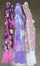 Little Sleepies Zippy Lot Bundle Of 3 Size 18-24 Months Wash Wear Play Condition