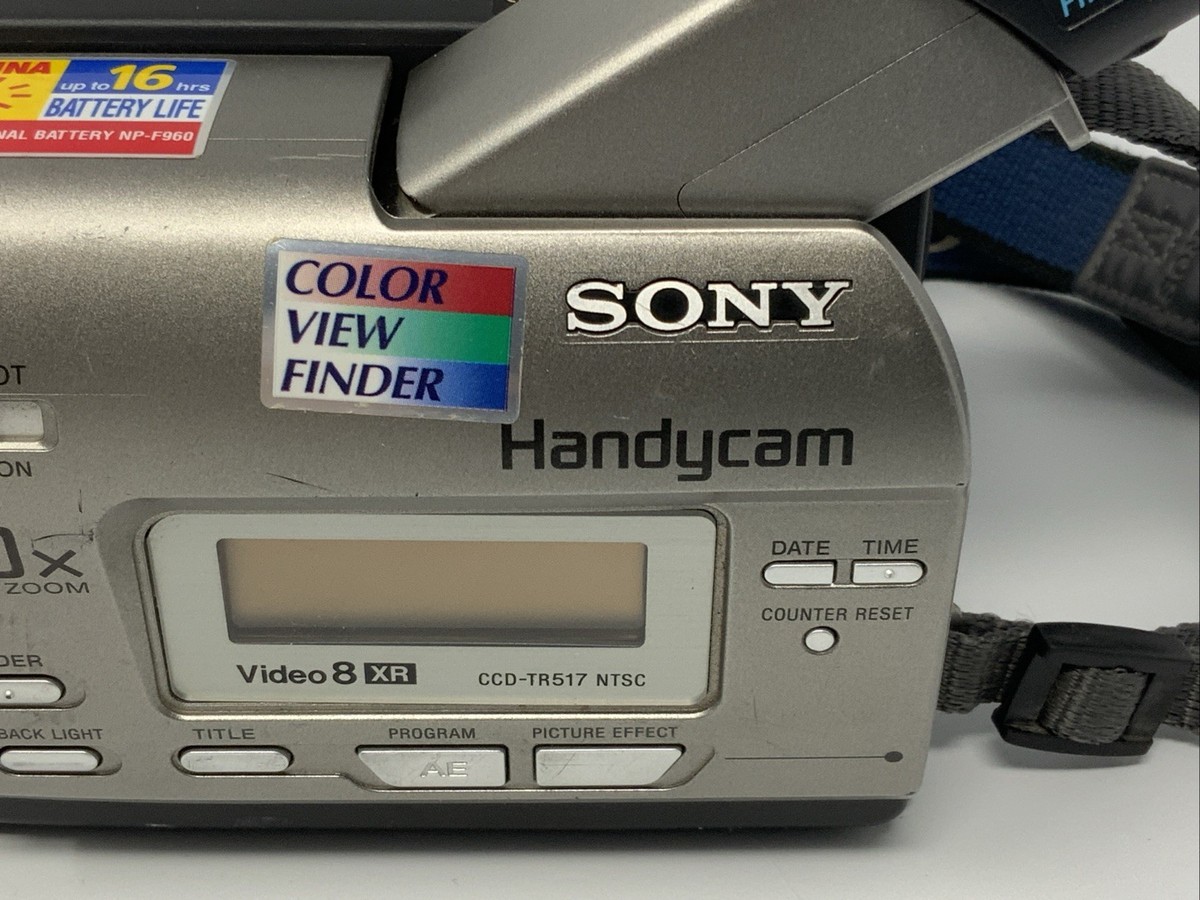 Buy Sony Handycam CCD-TR517 8mm Analog Camcorder online | eBay