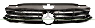 Grille avant noire pour Passat B8 pour remplacer une calandre usée ou cassée