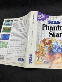 Phantasy Star (Sega Master System, 1988 SMS)  No Manual! - Tested - Authentic