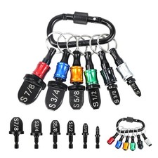 13 Pcs Swage Tool HVAC Repairing Set With Bit Holder, Air 13 Pcs, 6 Color