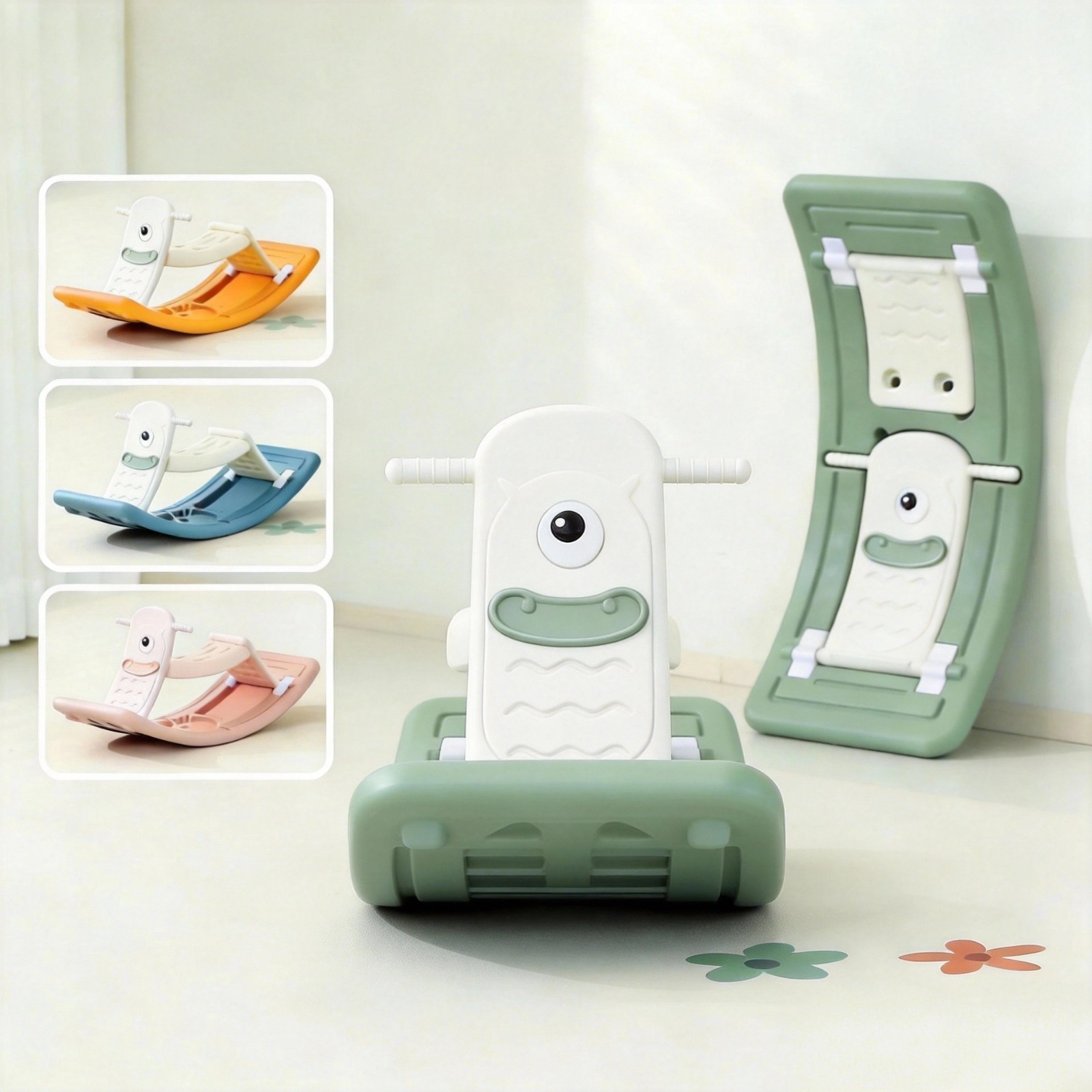 Kind Balance Board Wackelbrett Balancekissen Farben Kinderwippe Yoga