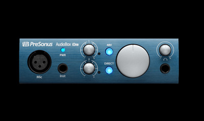 NEW IN BOX- Presonus Audiobox iONE Audio interface for Ipad, Mac or  Windows
