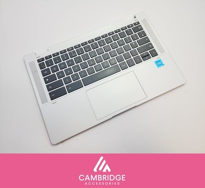 HP Chromebook X360 14B-CD Handauflage Top Cover UK Tastatur P/N N85852-031