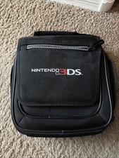 Estuche de Transporte Oficial Nintendo 3DS Negro Bolsa de Viaje Acolchada Elite Sin Correa