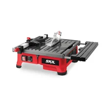 Skil 7'' Corded Electric Wet Tile Saw with HydroLock Water Containment System