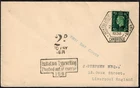 Great Britain 1938 First Day Cover w/ KGVI 1/2d Green & POSTED OUT OF COURSE