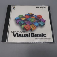 Microsoft Visual Basic Professional Edition 4.0 W/ CD Key. Win 95 NT 3.1