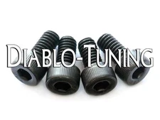 Floyd Rose Locking Nut / String Clamp Screws (4) - Black Steel - 7 String Guitar