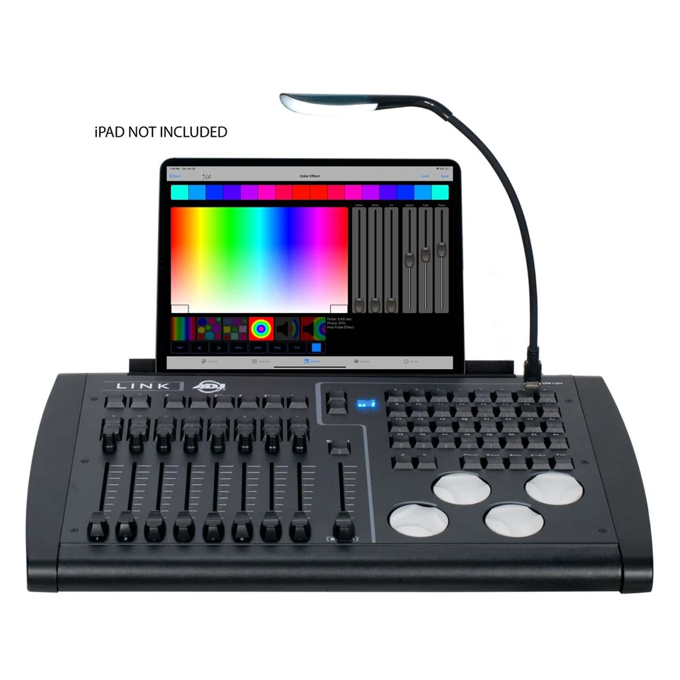 American DJ ADJ LINK 4-Universe Wireless DMX Hardware Lighting Console For iPad - Image 4 of 4