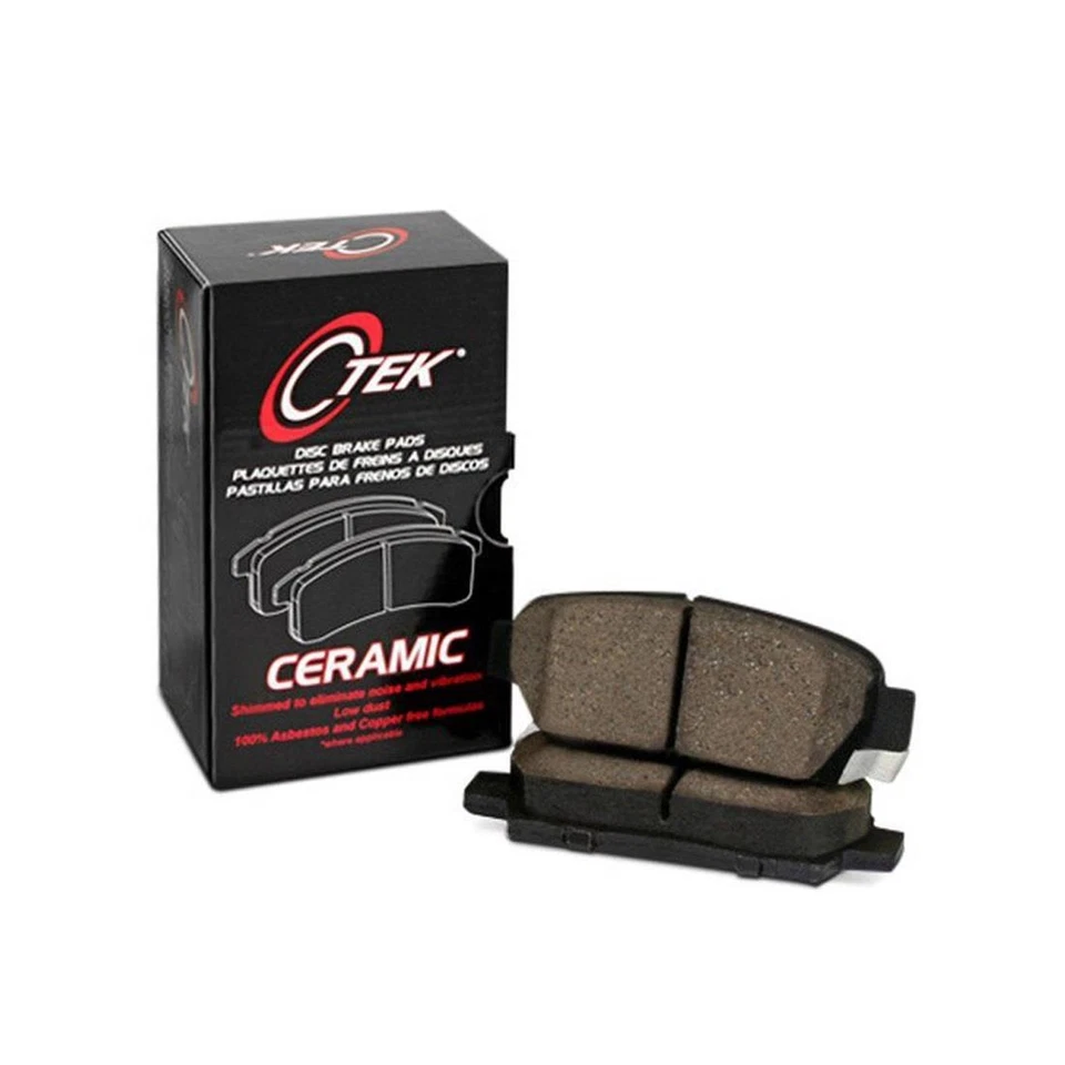 Pastilhas de freio traseiras de cerâmica Centric 1 conjunto compatível com Chevrolet Camaro 1985-1988 - Imagem 3 de 3