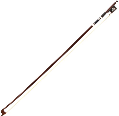 Pro Master Antique Pernambuco Violin Bow 4/4 Ebony Special Frog Silver Parts 61g - Imagen 6 de 6