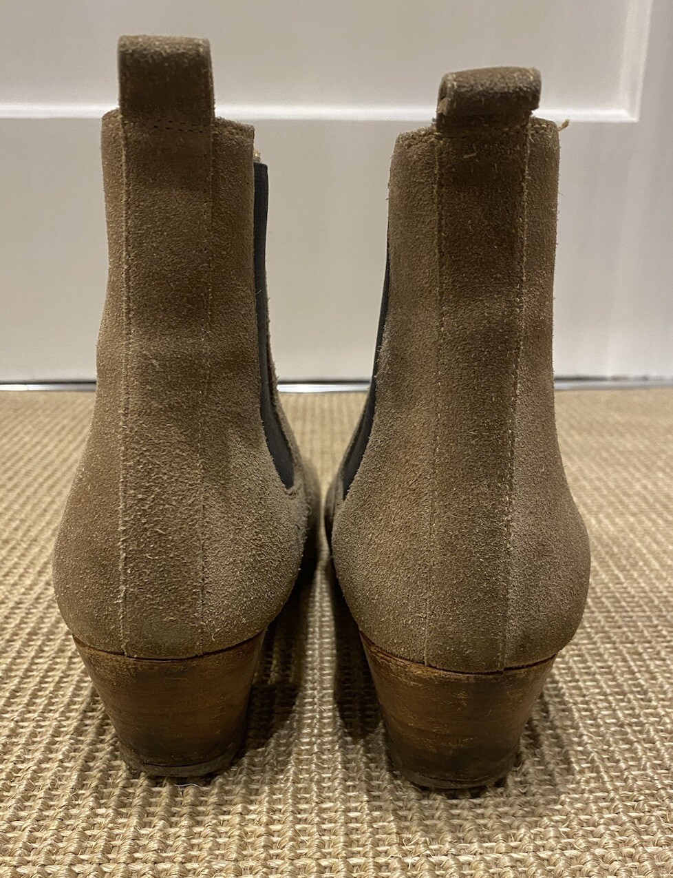 Stivaletti Saint Laurent scamosciati UK 5