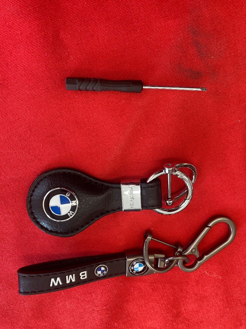 BMW 2 x keychains, Brand New in bag, black, CG W28 eBay