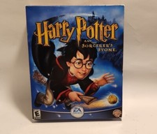 Harry Potter And The Sorcerer's Stone PC CD-ROM, 2001 Game Big Box EUC NO CARD