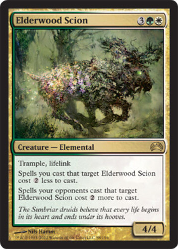 Elderwood Scion LP, English MTG Planechase 2012 - Picture 1 of 1