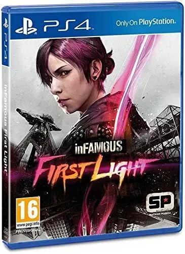 ps4 INFAMOUS FIRST LIGHT Game Playstation REGION FREE PAL UK Version PS5