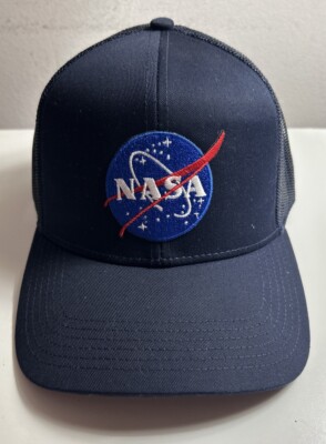 NASA Cap Hat By OTTO Adjustable Strap Back with Astronaut Keychain