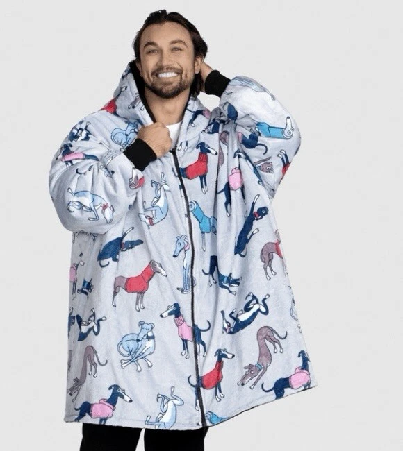 Oodie Outdoor Zip-Through Jacket Unisex Oversized S-L, Use As Dryrobe, Swimming - Image 2 of 4