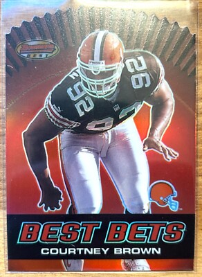 2000 Bowman's Best Best Bets Courtney Brown #B8 Rookie Cleveland Browns