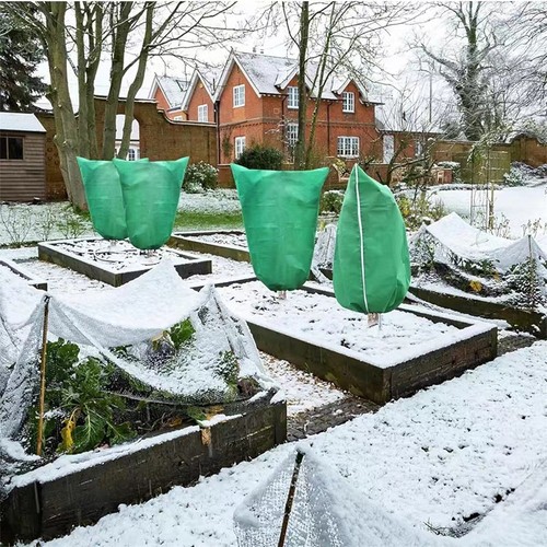 Frostschutzbeutel für Pflanzen Winterjacke Decke Garten Pflanzendecke - Bild 12 von 33