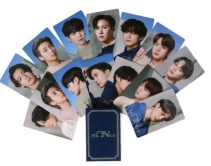 FILA X BTS Collaboration Novelty Photo Card Complete Set of