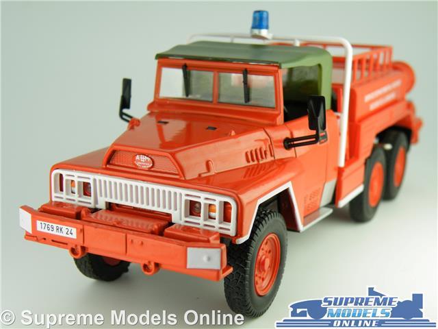 ACMAT 6X6 SDIS FIRE ENGINE MODEL TRUCK 1:43 SCALE IXO DORDOGNE EMERGENCY K8