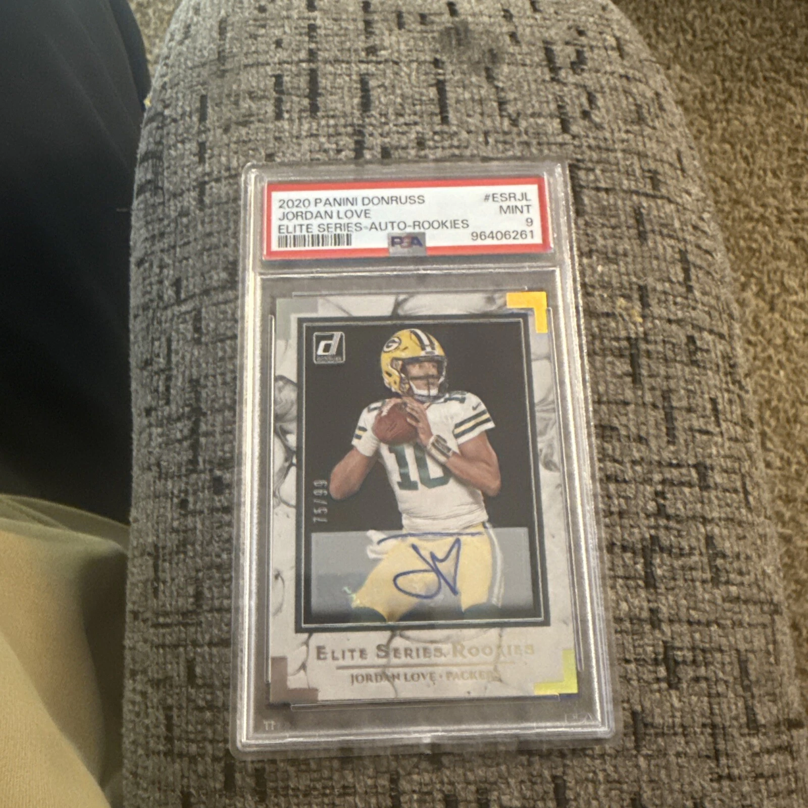 Jordan Love Panini Donruss Elite Series #ESRJL Autograph-Rookies