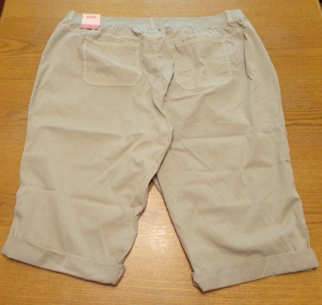 evri plus size capris