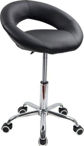 Swivel Rolling Stool Height Adjustable Office Computer Desk Chair Low Back home - Picture 2 of 7
